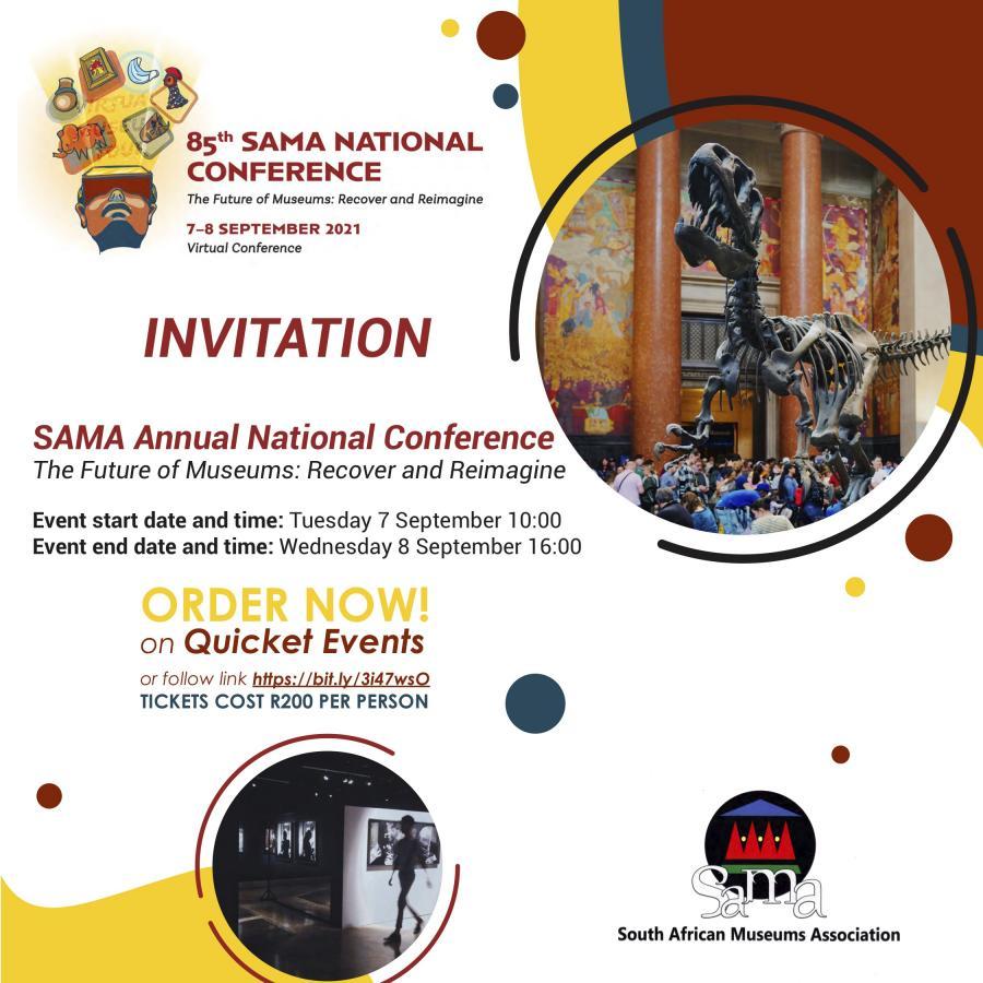 The Future of Museums Recover and Reimagine SAMA National Conference